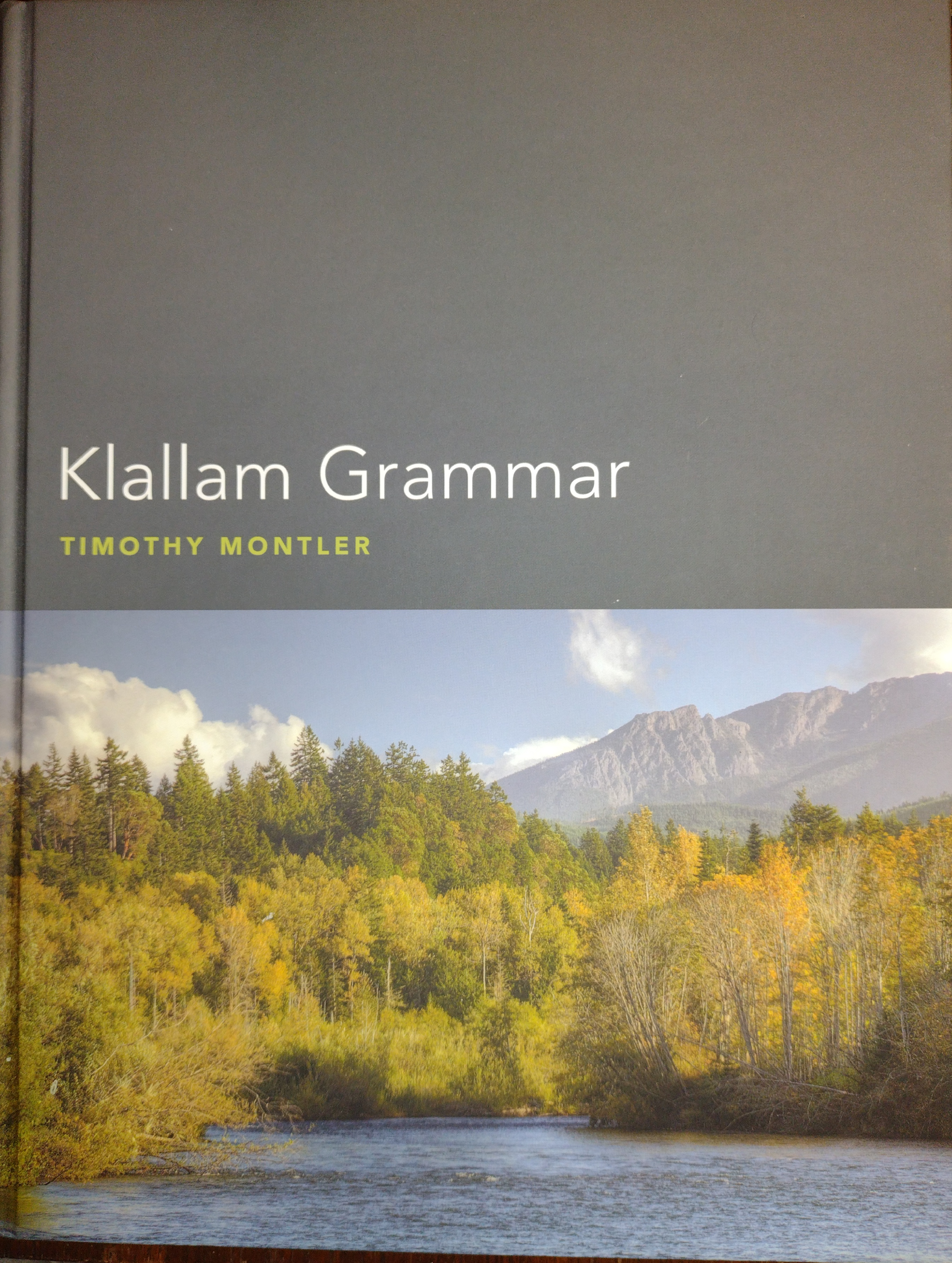 Klallam Grammar Cover